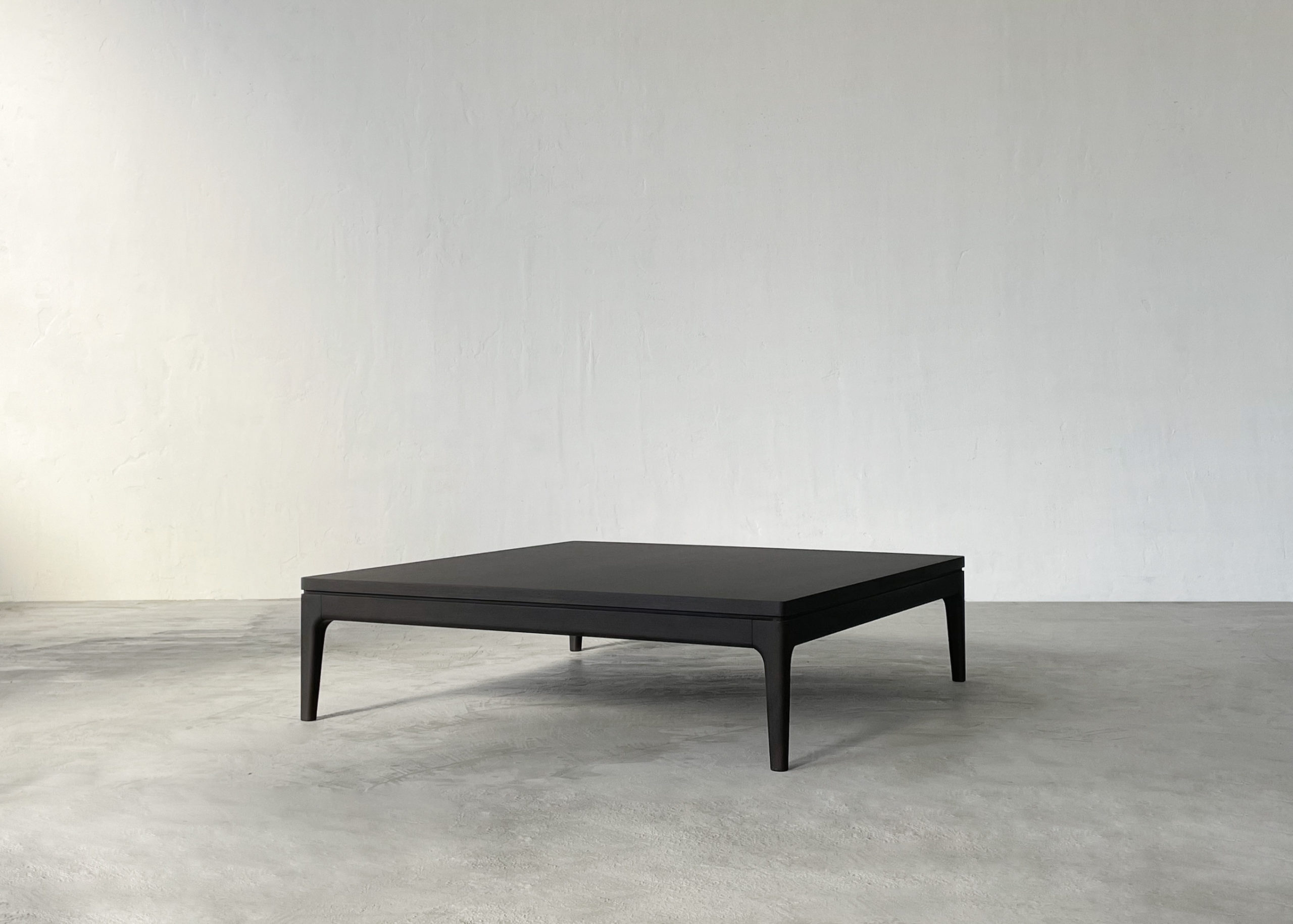 wood frame low table